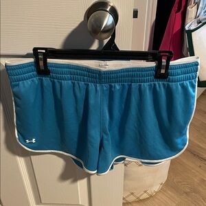 Under Armour Women's Teal Athletic Shorts